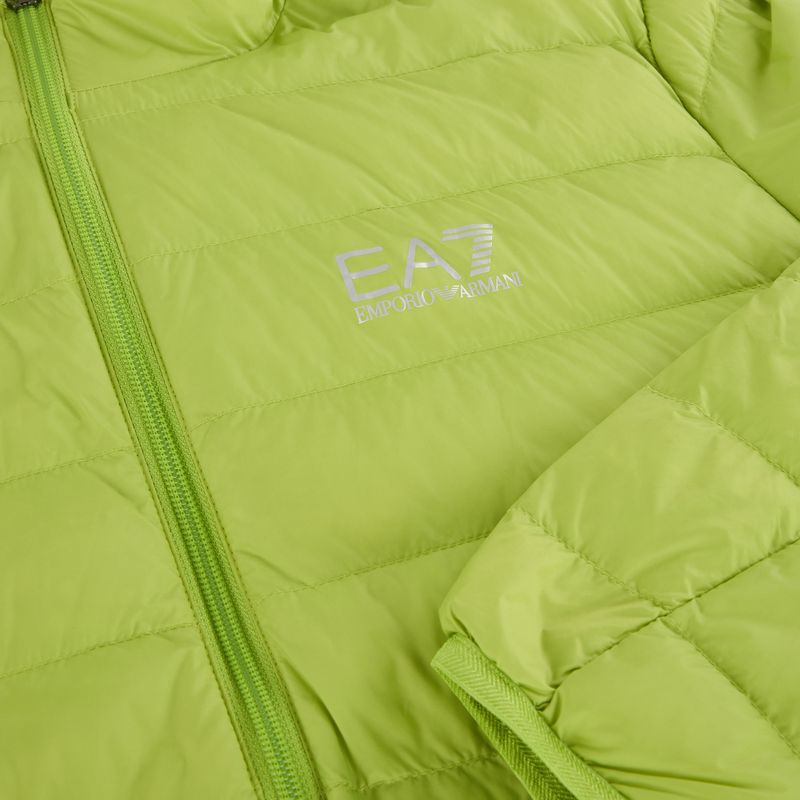 Куртка чоловіча EA7 Emporio Armani Train Core Id Down Light Jacket Hoodie macaw green 4