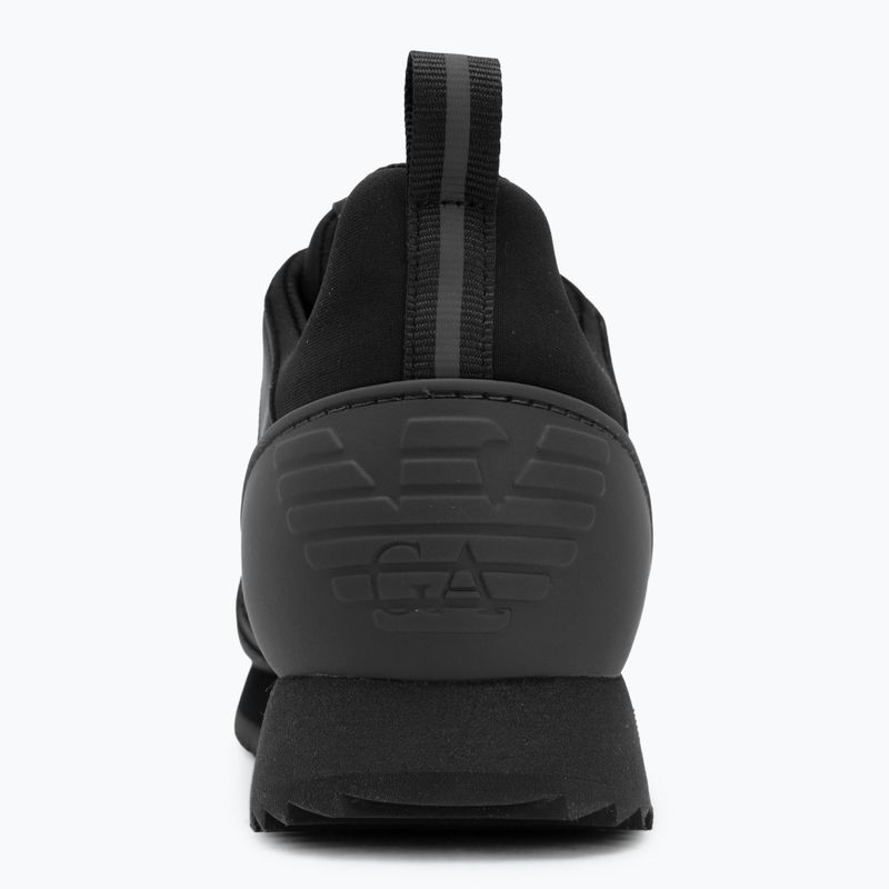 Кросівки EA7 Emporio Armani Black & White Laces black / asphalt 6