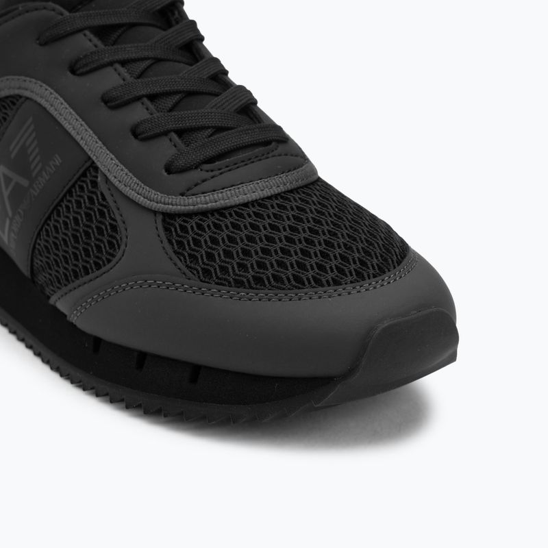 Кросівки EA7 Emporio Armani Black & White Laces black / asphalt 7