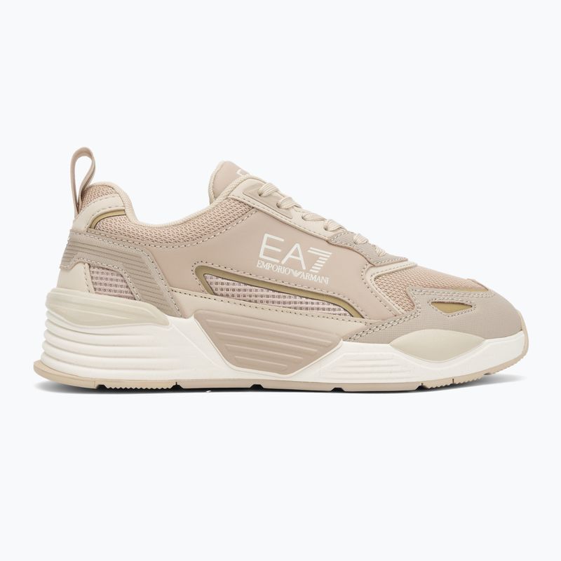 Кросівки EA7 Emporio Armani Ace Runner New cement / almond milk / light gold 2