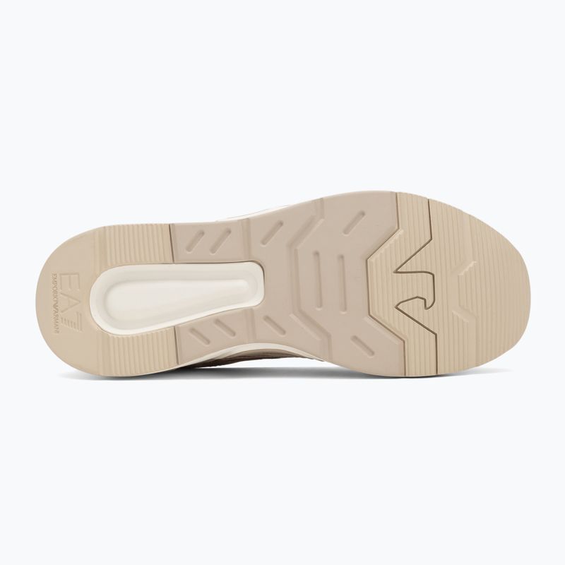 Кросівки EA7 Emporio Armani Ace Runner New cement / almond milk / light gold 4
