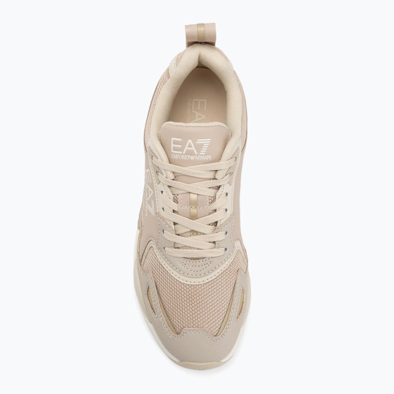 Кросівки EA7 Emporio Armani Ace Runner New cement / almond milk / light gold 5