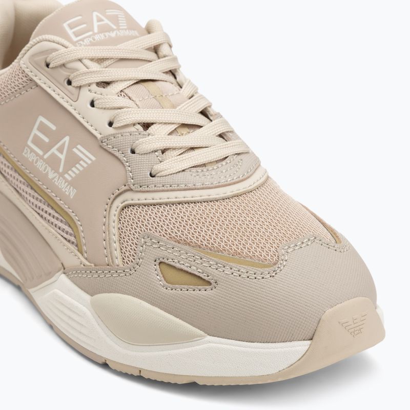 Кросівки EA7 Emporio Armani Ace Runner New cement / almond milk / light gold 7
