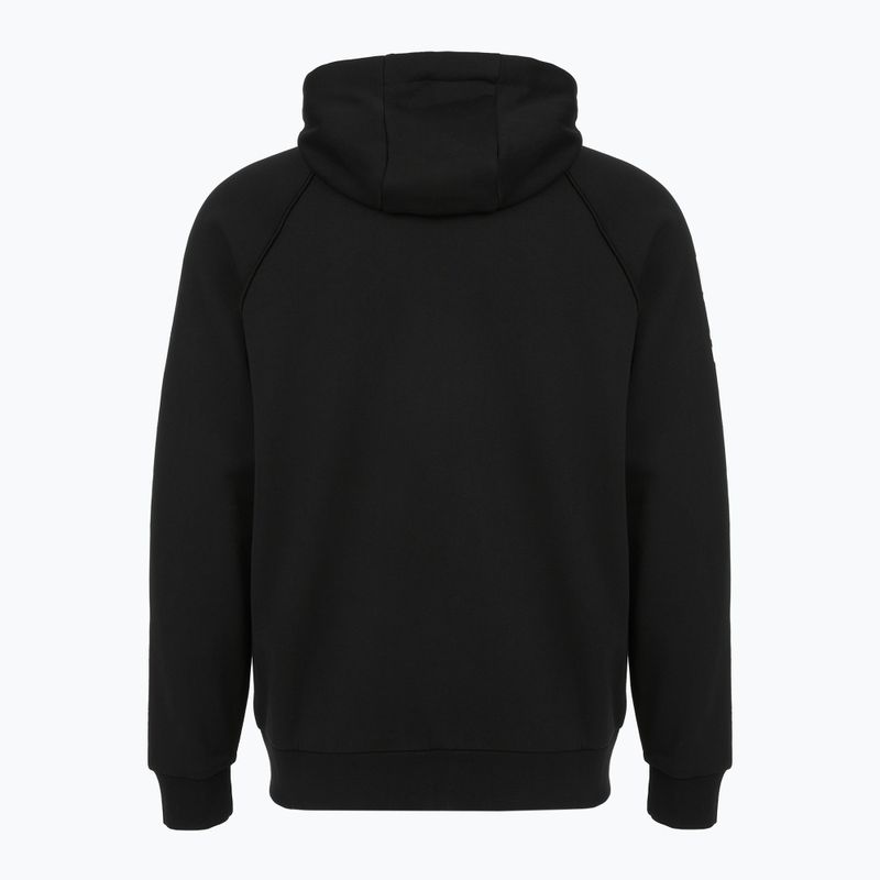 Кофта чоловіча Emporio Armani EA7 Train Logo Series Extended Logo Hoodie Fz black / white 2