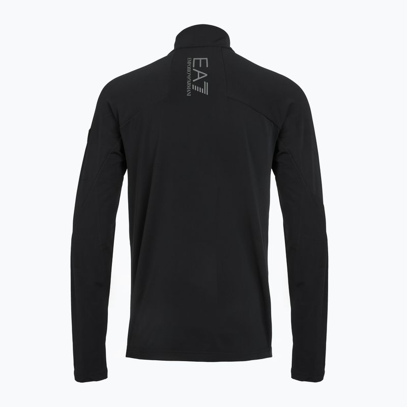 Кофта чоловіча EA7 Emporio Armani Ski Kitzbuhel Power Stretch Colorblock T-Top Fz black 2