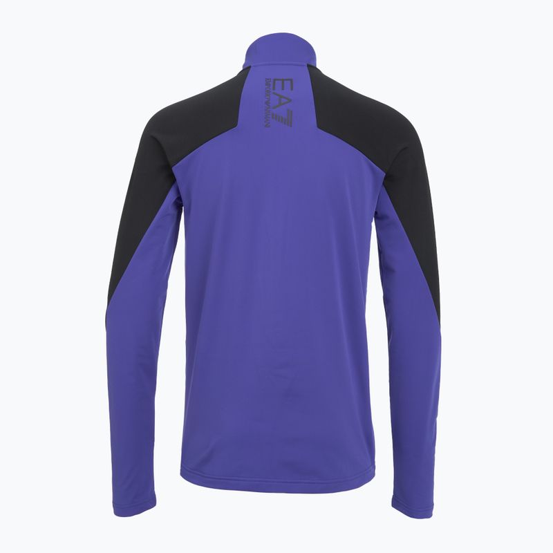 Кофта чоловіча EA7 Emporio Armani Ski Kitzbuhel Power Stretch Colorblock T-Top Fz clematis blue 2
