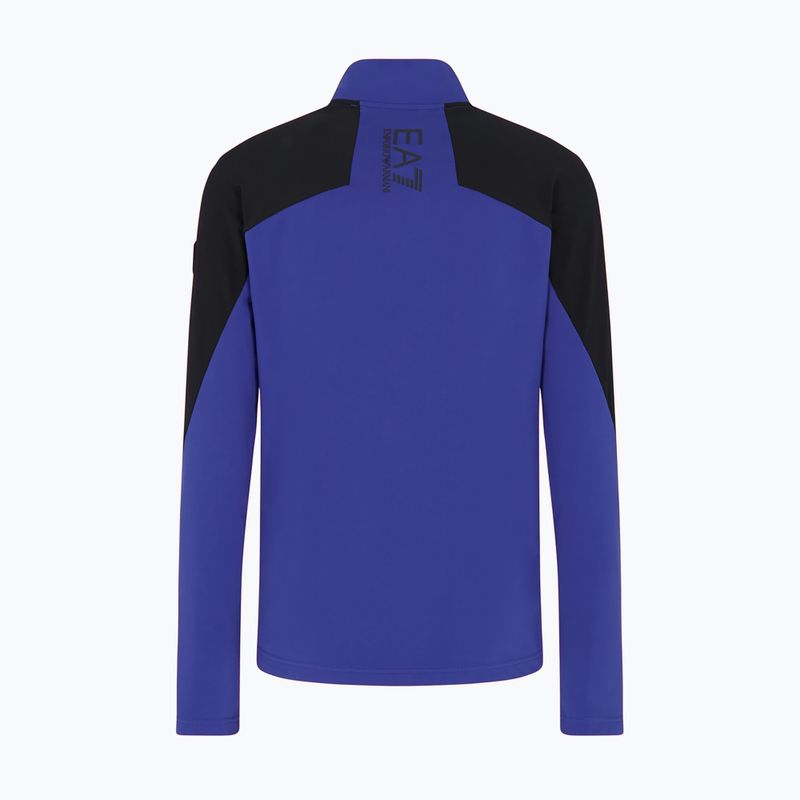 Кофта чоловіча EA7 Emporio Armani Ski Kitzbuhel Power Stretch Colorblock T-Top Fz clematis blue 2