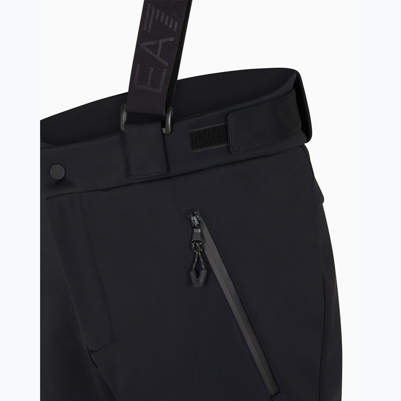 Штани гірськолижні чоловічі EA7 Emporio Armani Ski Kitzbuhel Softshell black 3