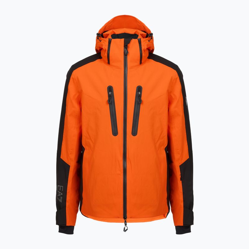 Куртка гірськолижна чоловіча EA7 Emporio Armani Ski Kitzbuhel Protectum7 Graphic flame