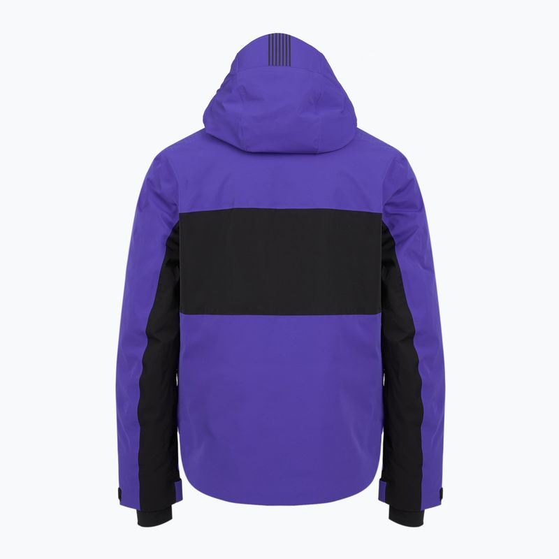 Куртка гірськолижна чоловіча EA7 Emporio Armani Ski Kitzbuhel Protectum7 Colorblock clematis blue 2