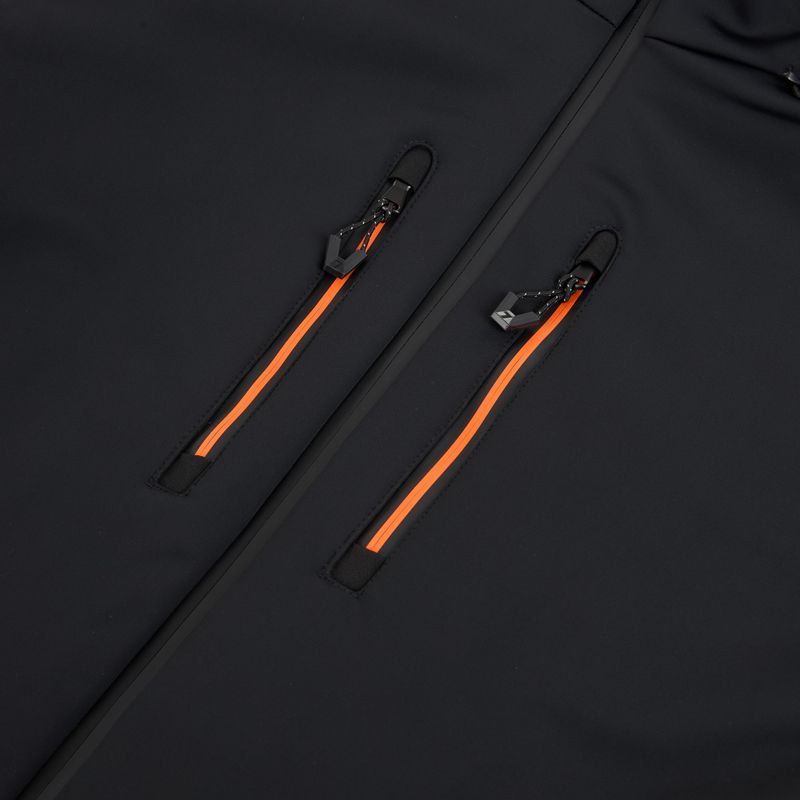 Куртка гірськолижна чоловіча EA7 Emporio Armani Ski Kitzbuhel Softshell black 3