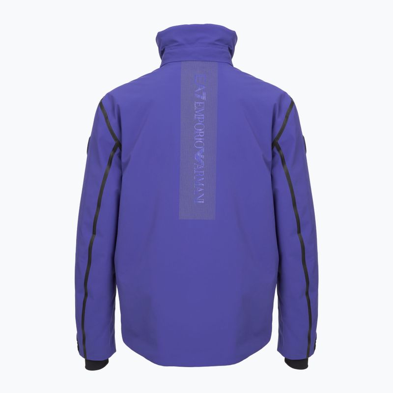 Куртка гірськолижна чоловіча EA7 Emporio Armani Ski Cortina Fashion Toray clematis blue 7