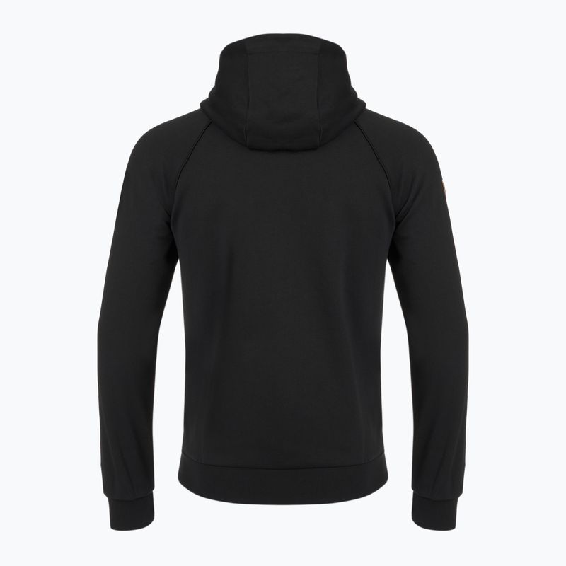 Кофта чоловіча Emporio Armani EA7 Train Logo Series Extended Logo Hoodie Fz black / gold 2