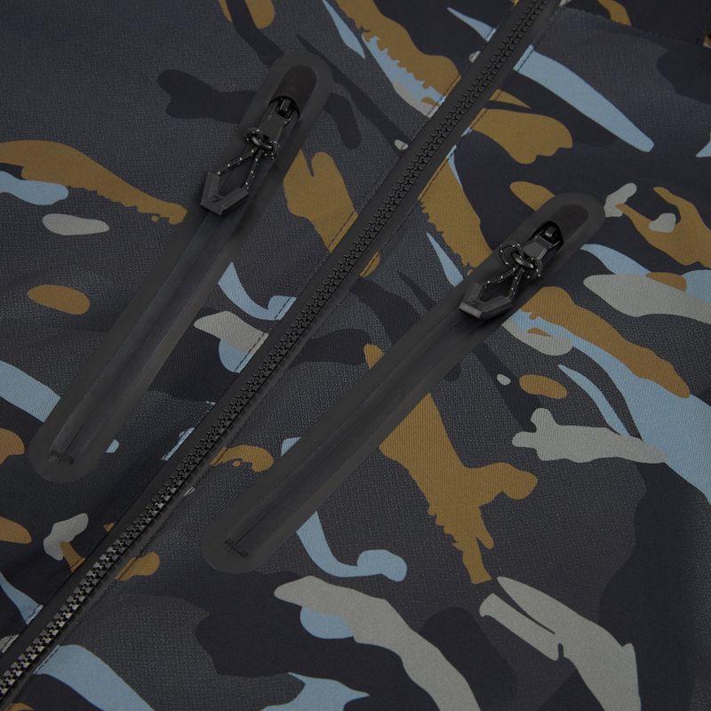 Куртка гірськолижна чоловіча EA7 Emporio Armani Ski Kitzbuhel Protectum7 Graphic brown camou 3