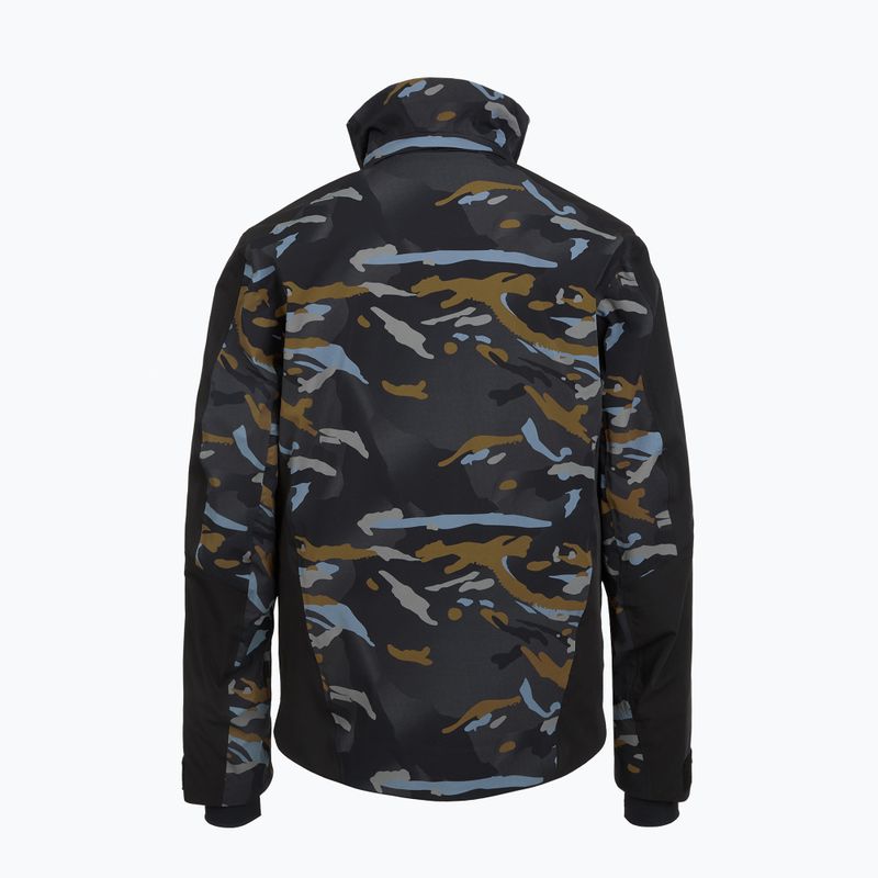 Куртка гірськолижна чоловіча EA7 Emporio Armani Ski Kitzbuhel Protectum7 Graphic brown camou 7