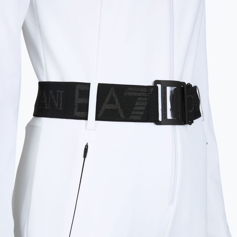 Комбінезон гірськолижний жіночий EA7 Emporio Armani Ski Kitzbuhel Softshell white 3