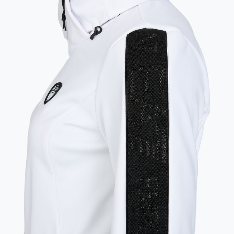 Комбінезон гірськолижний жіночий EA7 Emporio Armani Ski Kitzbuhel Softshell white 4