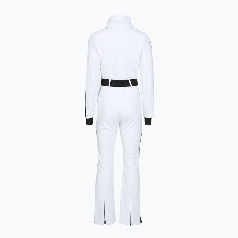 Комбінезон гірськолижний жіночий EA7 Emporio Armani Ski Kitzbuhel Softshell white 8