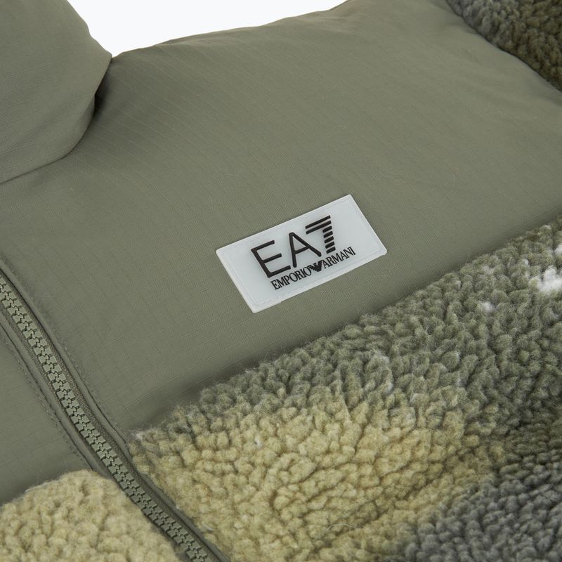 Куртка жіноча EA7 Train Contemporary Sport Medium Padded fancy basil stellar 3