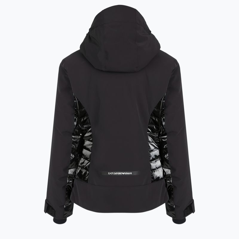 Куртка гірськолижна жіноча EA7 Emporio Armani Ski Cortina Toray Fashion black 2