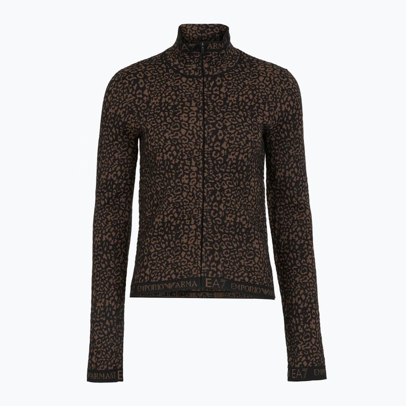 Комплект білизни термоактивної EA7 Emporio Armani Ski Jacquard Knitted fancy brown animalier 3