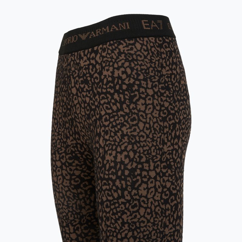 Комплект білизни термоактивної EA7 Emporio Armani Ski Jacquard Knitted fancy brown animalier 9