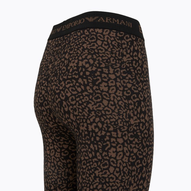 Комплект білизни термоактивної EA7 Emporio Armani Ski Jacquard Knitted fancy brown animalier 10