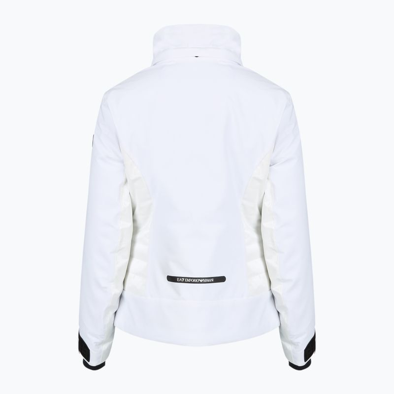 Куртка гірськолижна жіноча EA7 Emporio Armani Ski Cortina Toray Fashion white 8