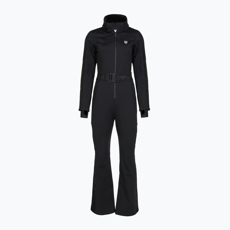 Комбінезон гірськолижний жіночий EA7 Emporio Armani Ski Kitzbuhel Softshell black 7