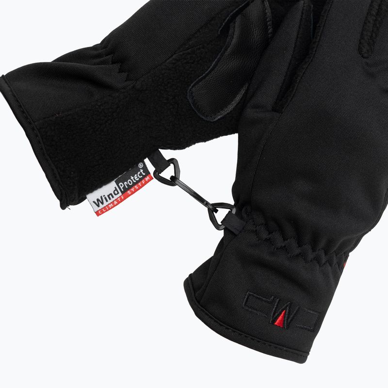 Рукавиці чоловічі CMP 621107 Softshell nero 5