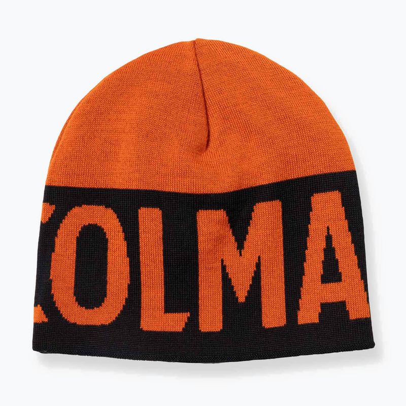 Шапка зимова чоловіча Colmar Turner black/mars orange 4