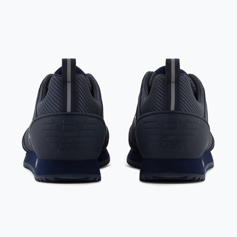 Кросівки EA7 Emporio Armani Black & White Carbon triple sky captain / silver 10