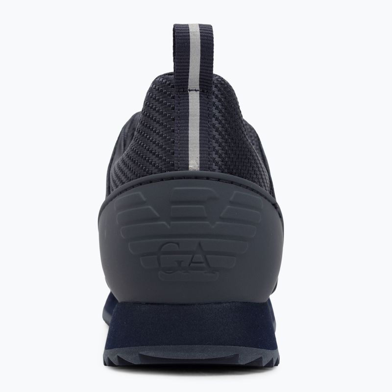 Кросівки EA7 Emporio Armani Black & White Carbon triple sky captain / silver 6