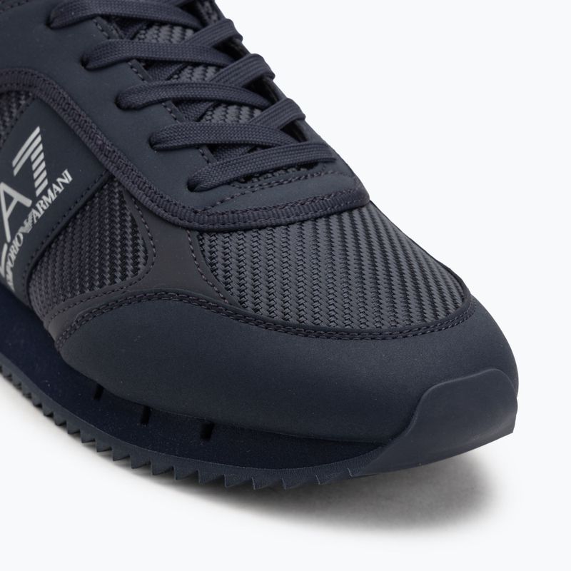 Кросівки EA7 Emporio Armani Black & White Carbon triple sky captain / silver 7