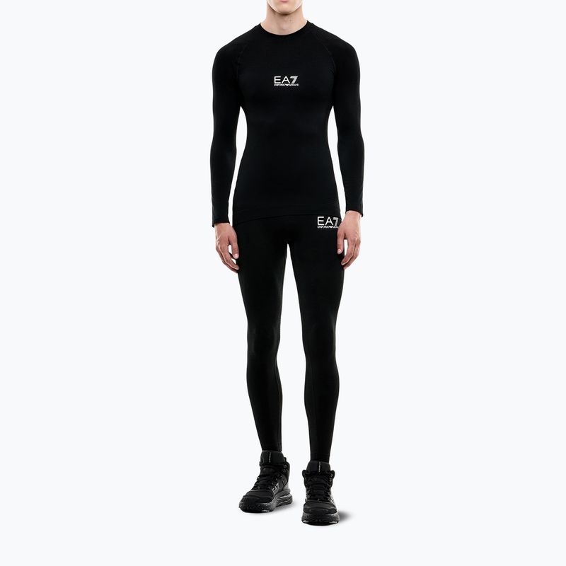 Комплект термобілизни EA7 Emporio Armani Ski black 2