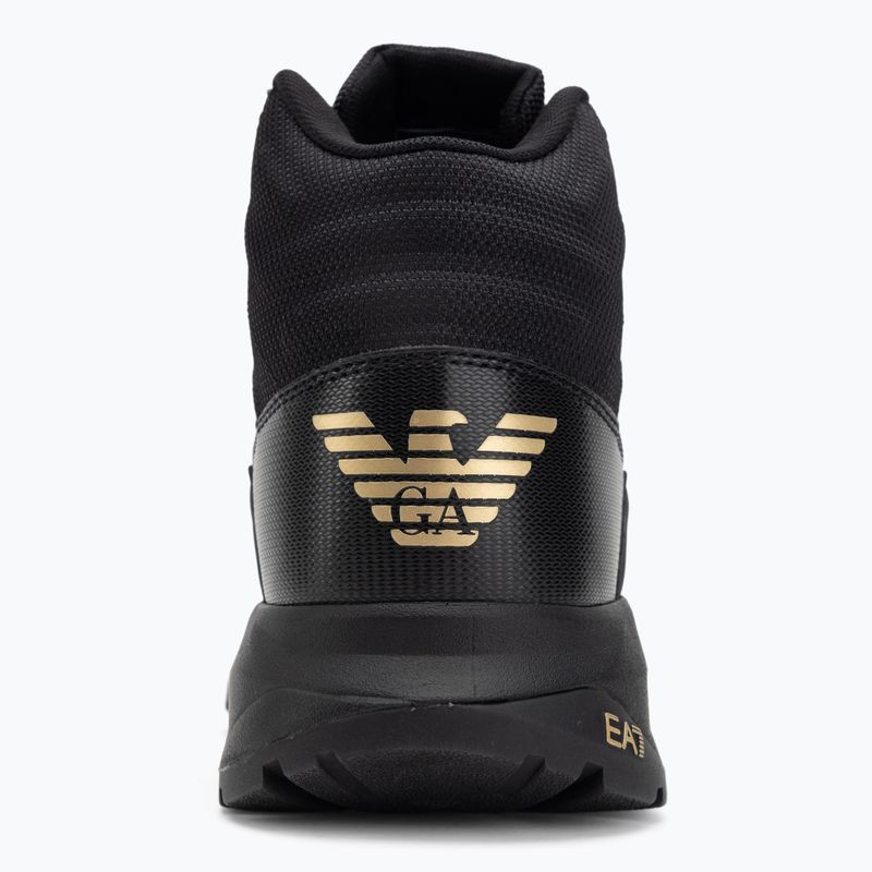 Кросівки EA7 Emporio Armani Ice Altura full black / gold 6