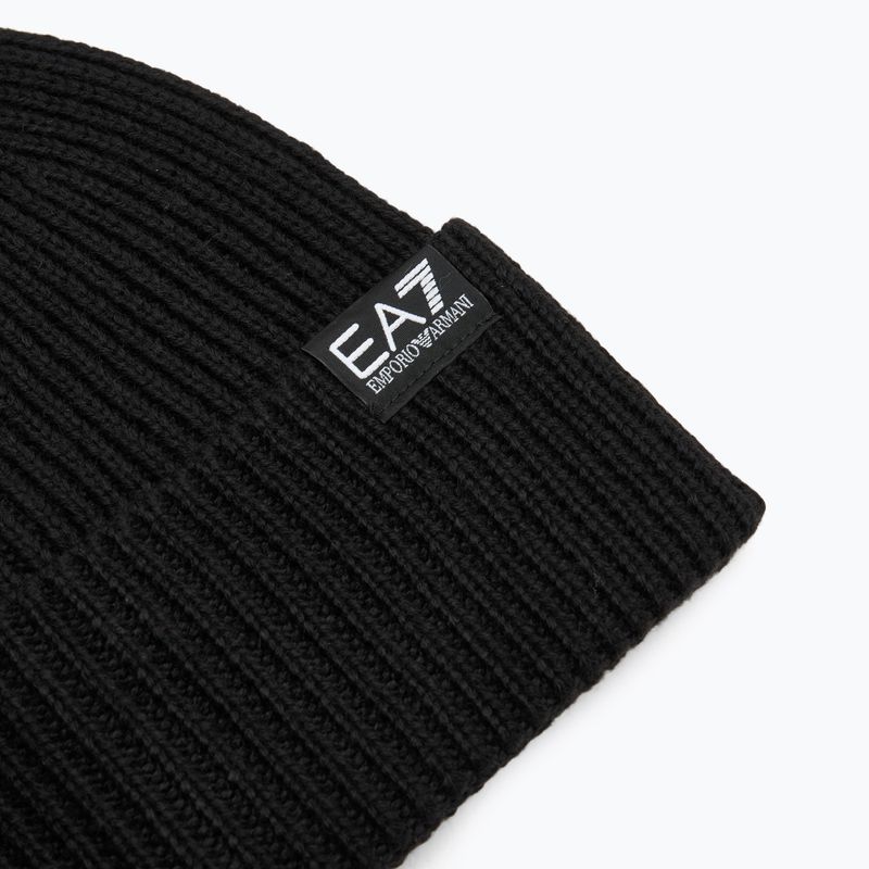 Шапка зимова Emporio Armani EA7 Mountain Core Beanie black 3