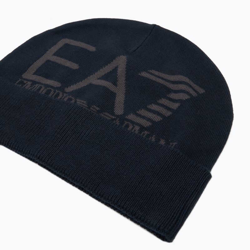 Шапка зимова EA7 Emporio Armani Mountain Visibility Beanie asphalt / black 3