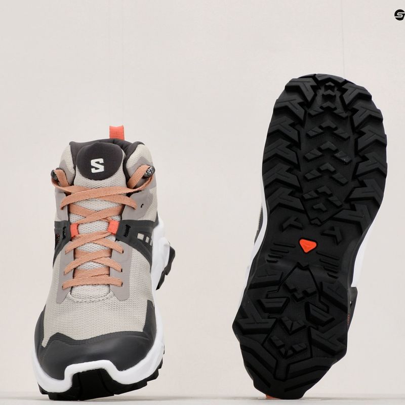 Взуття трекінгове жіноче Salomon X Raise Mid GTX сіре L47071500 18
