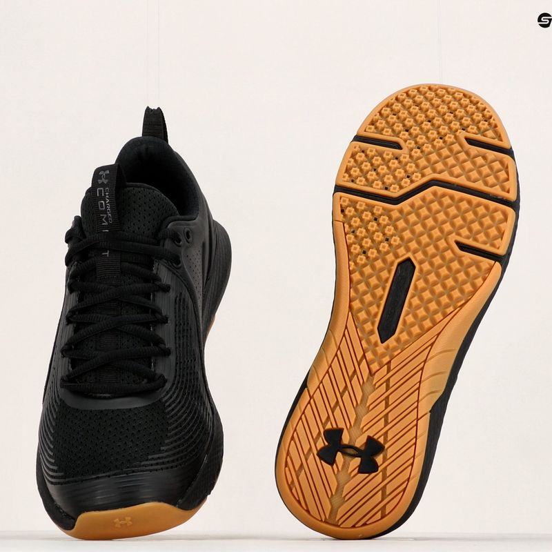 Кросівки тренувальні чоловічі Under Armour Charged Commit Tr 3 чорні 3023703 17