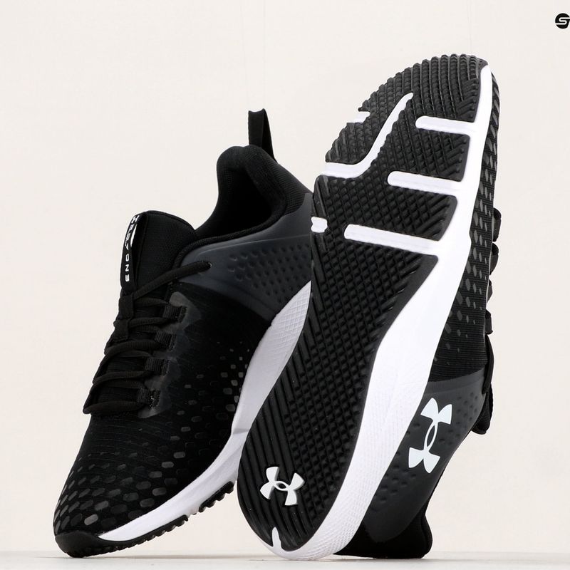 Кросівки тренувальні чоловічі Under Armour Charged Engage 2 чорно-білі 3025527 11