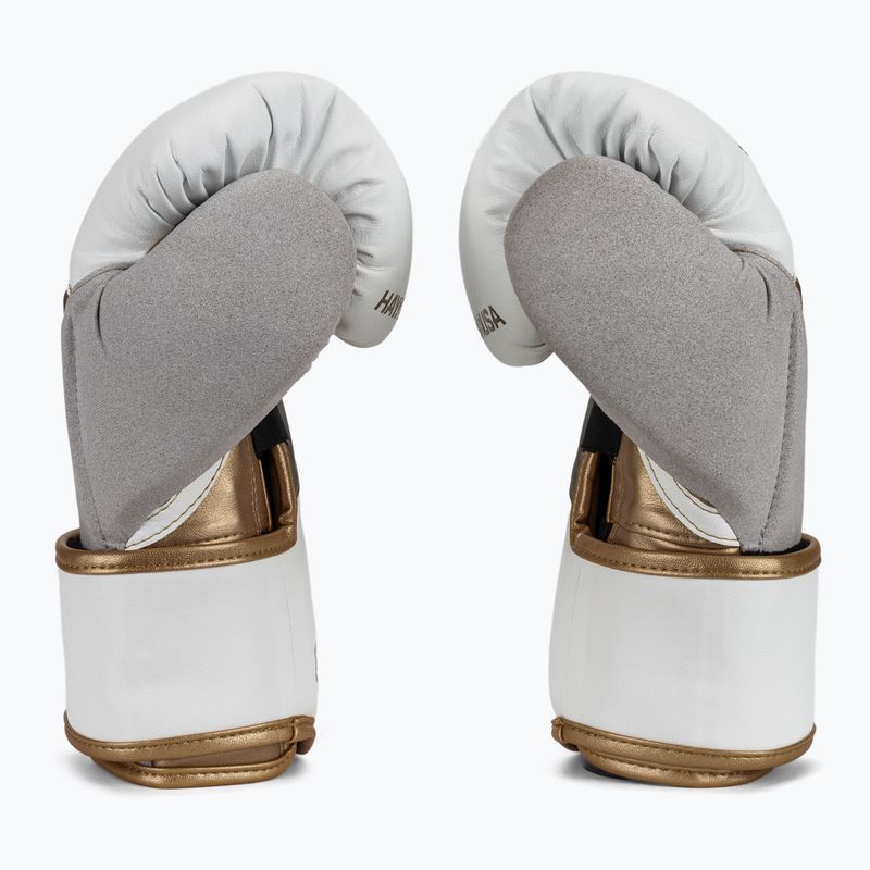 Рукавиці боксерські Hayabusa T3 white/gold 4