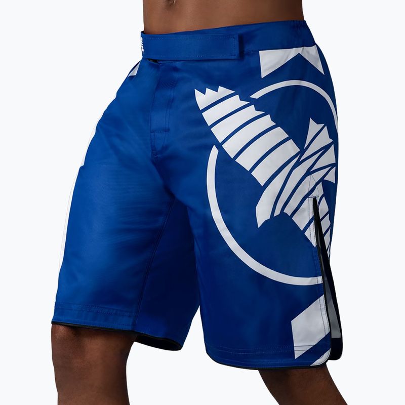 Шорти для тренувань Hayabusa Icon Fight blue/white