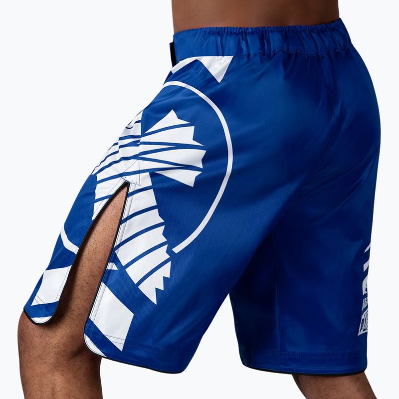 Шорти для тренувань Hayabusa Icon Fight blue/white 3
