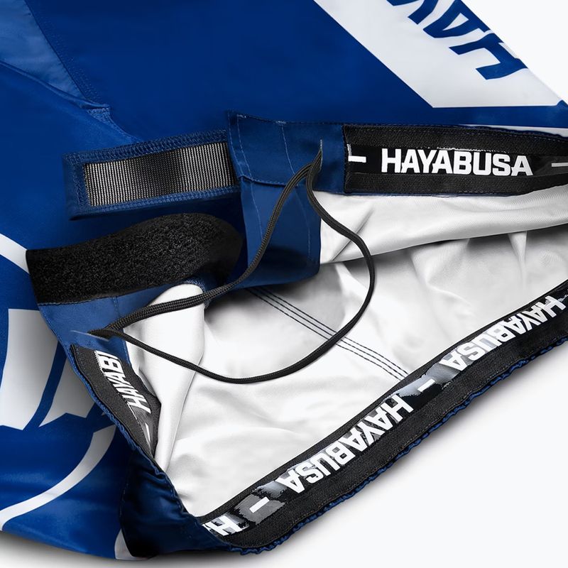 Шорти для тренувань Hayabusa Icon Fight blue/white 6