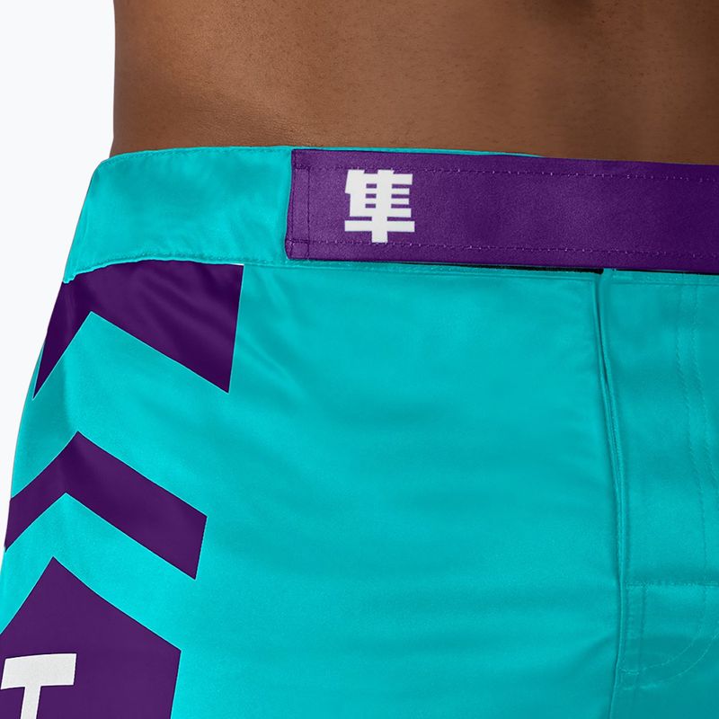Шорти для тренувань Hayabusa Icon Fight teal/white 5