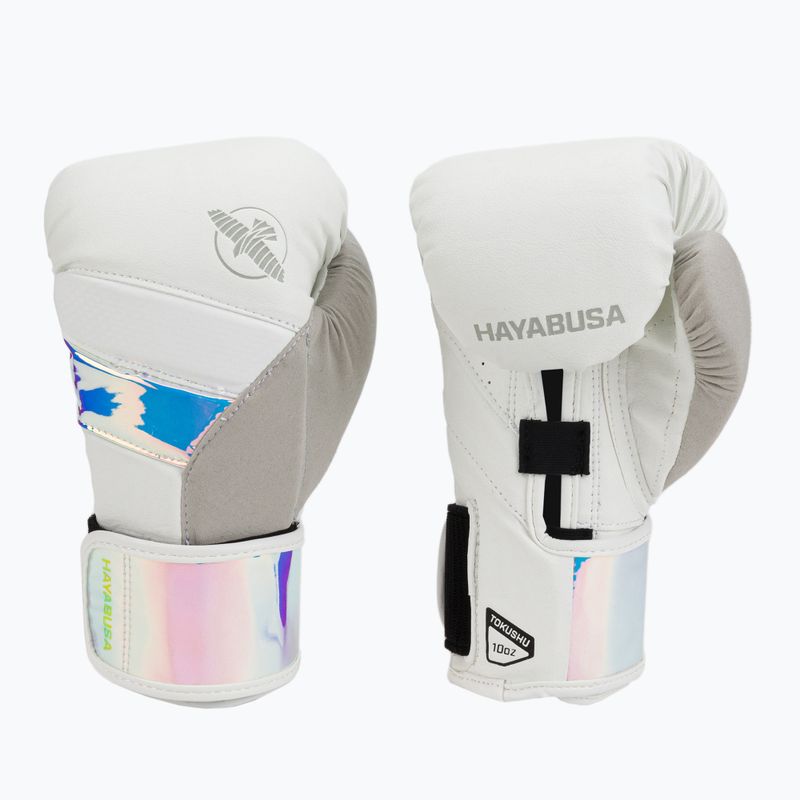 Рукавиці боксерські Hayabusa T3 білі T314G-WIR