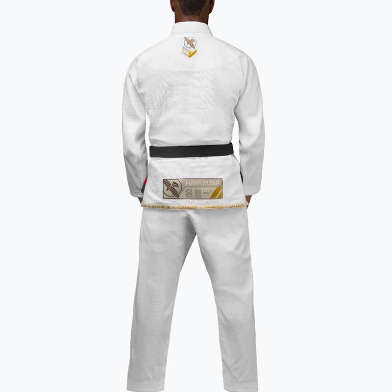 ГІ для бразильського джиу-джитсу Hayabusa Ascend Lightweight біле PLWJJG 3