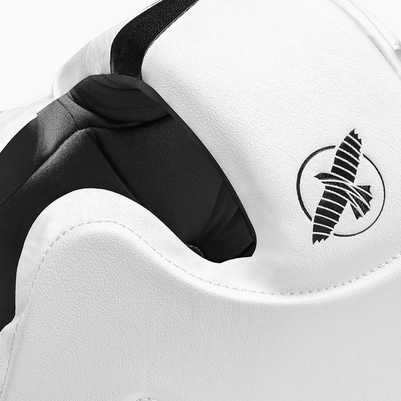 Шолом боксерський Hayabusa T3 Headgear white/black 3