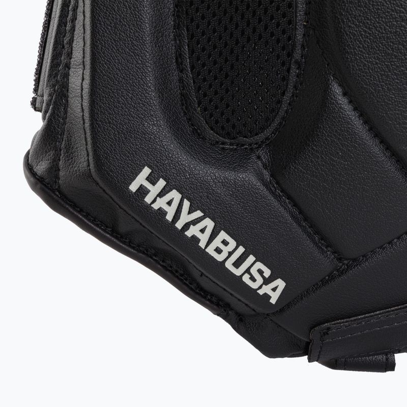 Шолом боксерський Hayabusa T3 Chinless Boxing чорний T3CHG-AB 4